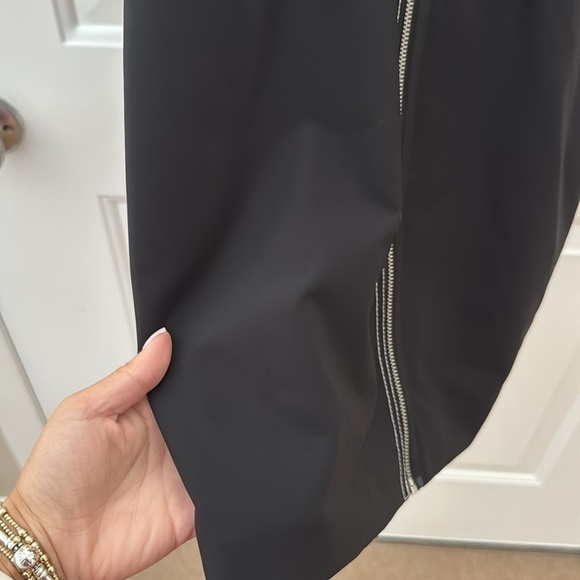 NWT T By Alexander Wang Sleeveless Tech Suiting Zip Front Dress - Picture 5 of 9